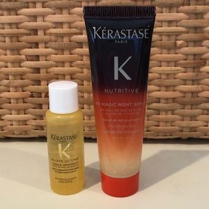 Kerastase Nutritive 8H Magic Night Serum & Elixir Ultime Travel Set NEW